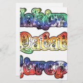 Papier Hakuna Matata Europe Art Imprimer/Graphique (Devant / Derrière)