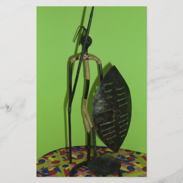 Papier Hakuna Matata Kenya Massai (Devant)