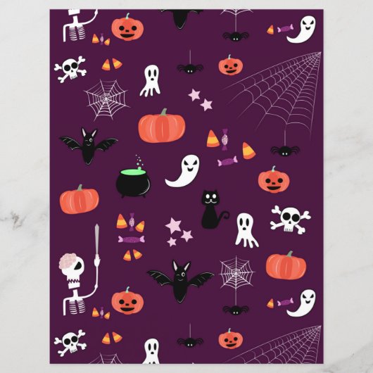 Papier Halloween (Devant)