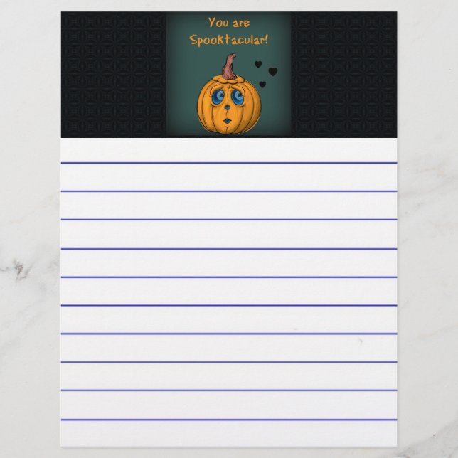 Papier Halloween (Devant)