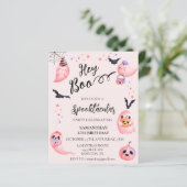 Papier Halloween Anniversaire Fête Enfants Hey Boo Fantôm (Debout devant)