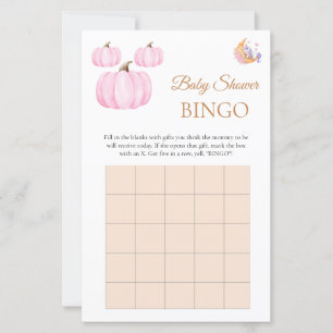 Papier Halloween Cute Boo Baby shower Bingo Jeu