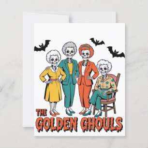 Papier Halloween des filles des Gouls d'or