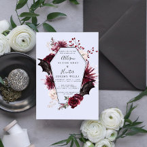 Halloween Faire-part de mariage