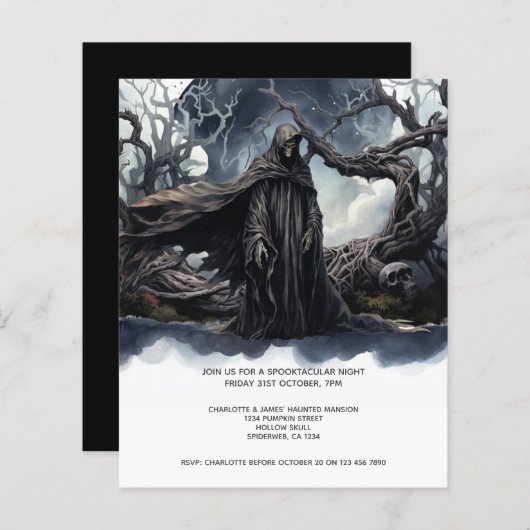 Papier Halloween Griaper BUDGET (Devant / Derrière)