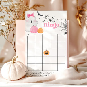 Papier Halloween jeu de bingo baby shower d'automne