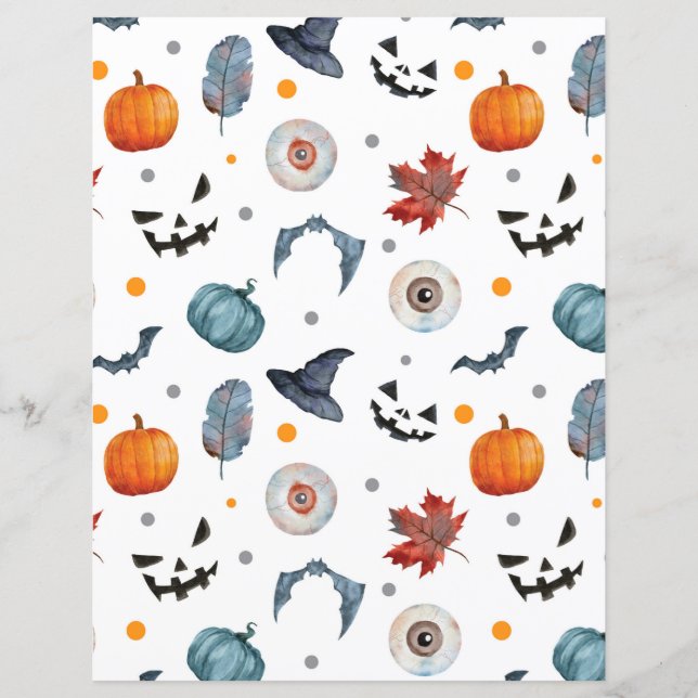 Papier Halloween mignon (Devant)