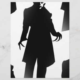 Papier halloween nosferatu