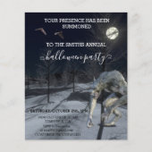 Papier Halloween Party Hiver Werewolf Effroi (Devant)