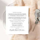 Papier Happily Ever After Photo Wedding Reception Invite