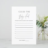 Papier HARLOW Jeu de devinette de nourriture pour bébé (Debout devant)