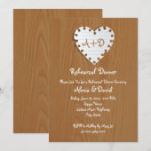 Papier hart op herrepetitie van hout kaart (Voorkant / Achterkant)