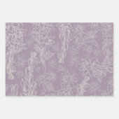 Papier Hawaiian Wrapper Set - 3 feuilles (Devant 3)