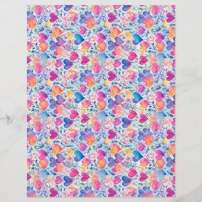 Papier Hearts 8 (Devant)