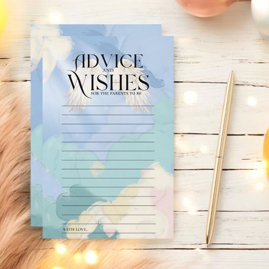 Papier Heaven a envoyé des conseils et des souhaits de Ba