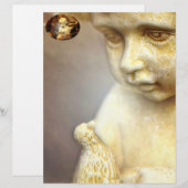 Papier Heavenant Angel Cherub (Devant / Derrière)