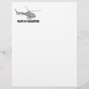 Papier Hélicoptères Pilot