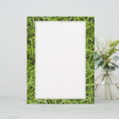 Papier Herbe verte (Debout devant)