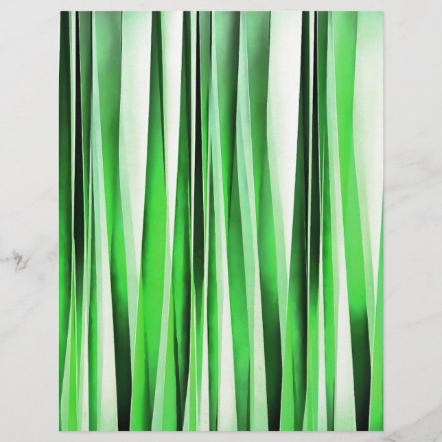 Papier Herbe verte qui murmure (Devant)