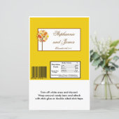 Papier Hershey's Large Bar Wrapper Modern Autumn Tree (Debout devant)