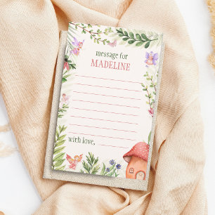 Papier Heure Capsule Fairy Premier Anniversaire Message