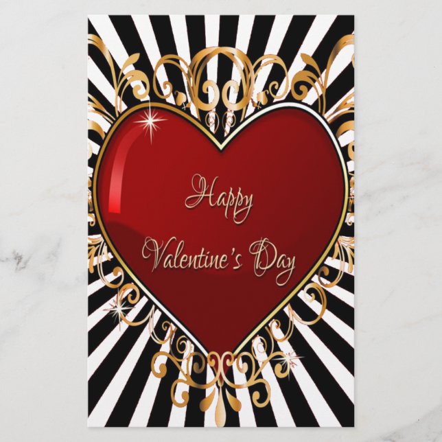 Papier Heureuse Sainte-Valentin (Devant)