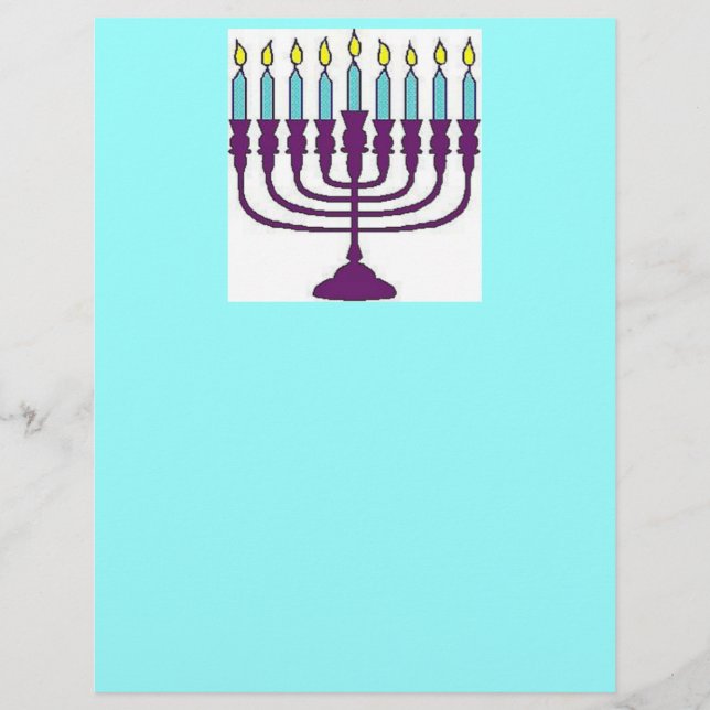 Papier Heureux Hanoukka Shalom (Devant)
