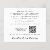 Papier Heureux toujours après la photo du parti QR Code M (Dos)