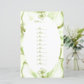 Papier Hibiscus & dentelle BLANC (Debout devant)