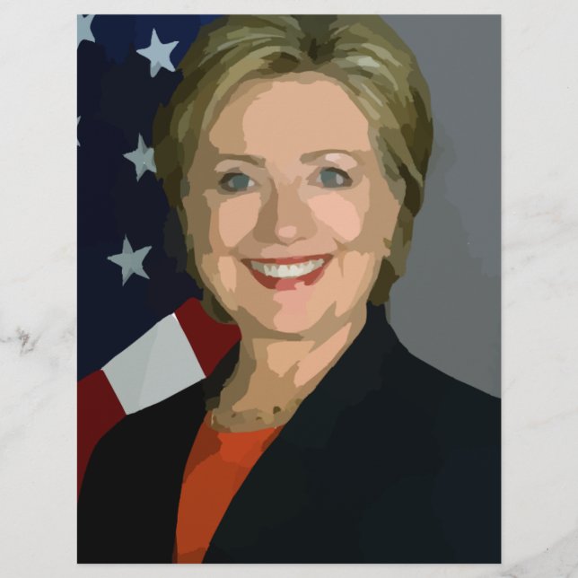 Papier hillary clinton (Devant)