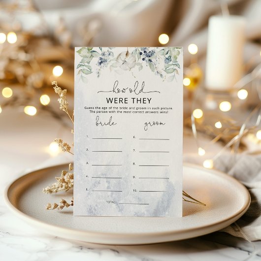 Papier Hiver Quel âge avaient-ils la nuptiale douche jeu