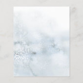 Papier Hiver Quel est votre sac à main jeu de baby shower (Dos)