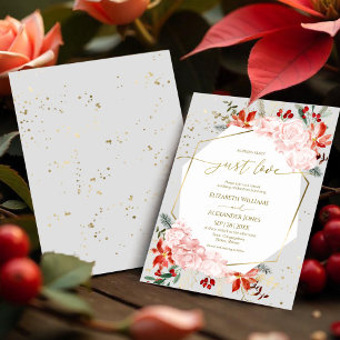 Papier Hiver Rien De Fancy Just Love Mariage Invitations