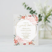 Papier Hiver Rien De Fancy Just Love Mariage Invitations (Debout devant)