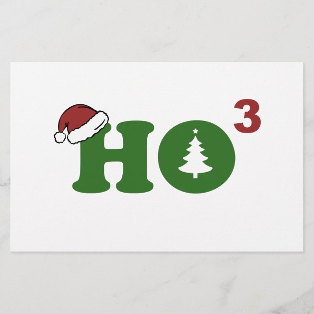 Papier Ho Cubed Joyeux Noël (Devant)