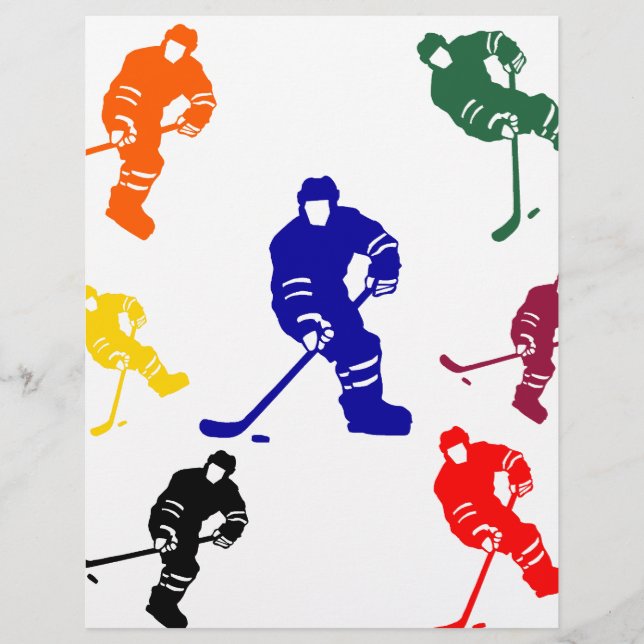 PAPIER HOCKEY (Devant)