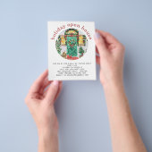 PAPIER | Holiday Open House Party Red Flyer (Hand)