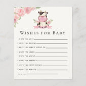 Papier Holy Cow It's a Girl Cute Cow Baby shower (Devant)