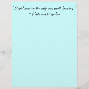 Papier Hommes stupides qui méritent d'être connus Citatio