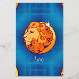 Papier horoscope leo