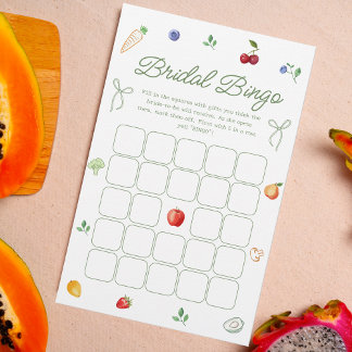 Papier Hors du jeu de Bingo de Fête des mariées de marché