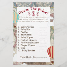 Hot Air Balloon & World Map Devinez Les Prix