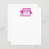 Papier Hotel Wellness et Spa d'affaires accessoire (Devant / Derrière)