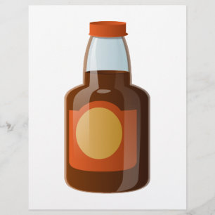 Papier Huile de sésame Glitch Food