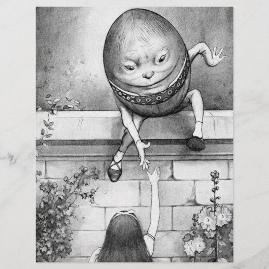 Papier Humpty Dumpty (Devant)