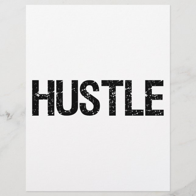 Papier Hustle (Devant)