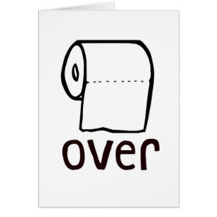 Papier hygiénique de TP au-dessus de carte