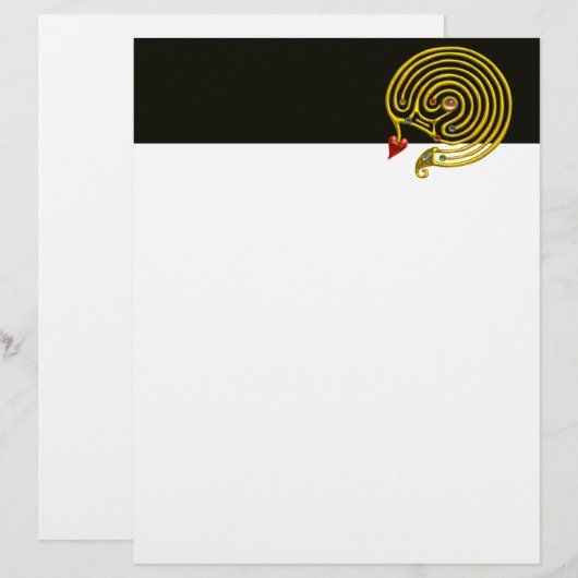 PAPIER HYPER LABYRINTH (Devant / Derrière)