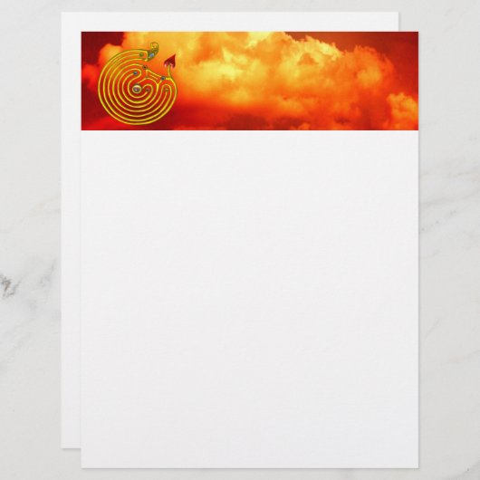 PAPIER HYPER LABYRINTH (Devant / Derrière)