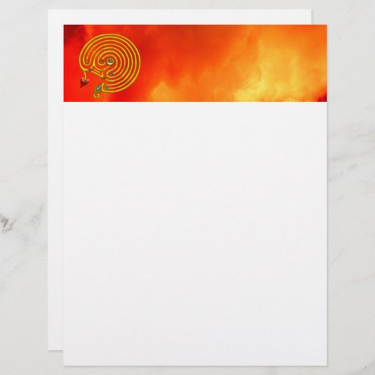 PAPIER HYPER LABYRINTH (Devant / Derrière)